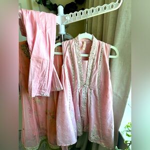 Ethnic Kids 5-6 year old girls pakistani outfit